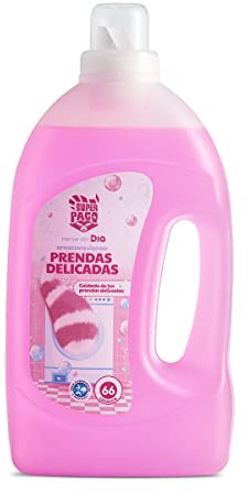 DIA SUPER PACO detergente máquina líquido prendas delicadas botella 66 lv