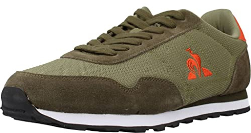 Le Coq Sportif Unisex Astra Olive Night/Spicy orange Low-top, 40 EU