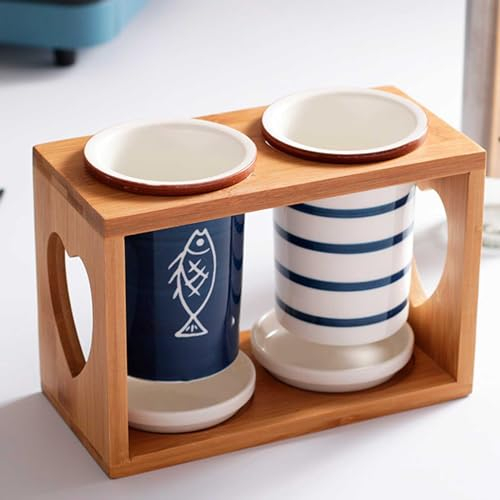 EGNIAN Porta Utensilios De Cocina,Organizador de Utensilios de Cocina,Porta Utensilios de Cerámica,Soporte para cucharas de Cocina de Cerámica,Escurridor de Cubiertos para Cajones y Encimeras