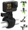 TELESIN° Kamera 360 Gurthalterung Flexibles Wickelband Fahrrad Motorrad Lenkerrohr Überrollbügel Stockstange Skihalter Zubehör für GoPro Max Hero 12 11 10 9 Insta360 X3 DJI Action 3 4 Osmo Pocket