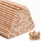200 Stück Runden Holzstäbchen, 300 * 3mm Rund Holzstäbe zum Basteln, Natürlich Zuckerwatte Stäbe, Eisstiele Holz, Schaschlikspieße, Unfertig Holzleisten für Holzarbeiten, Kunstprojekte & DIY Handwerk