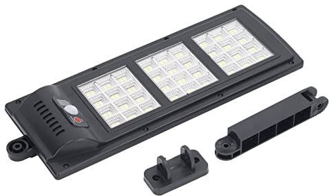 BAOFUYA Solar Straßenlaternen Hohe Helligkeit 144LED Bewegungsmelder Außenleuchten mit Fernbedienung für Garten Terrasse Energieeffiziente Solarmodule, BAOFUYA0zi89st1fk