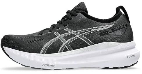 ASICS Damen Gel-Kayano 31 Laufschuhe Stabilitätsschuh Black/White - Schwarz 42,5