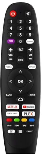 Télécommande infrarouge de rechange pour Smart Tech TV 32HV10T3 32HV10V3 40FV10T1 40FV10V1 43FV10T1 43FV10V1 55UV10T1