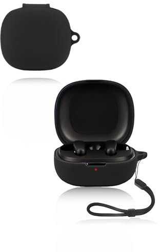 For Anker Soundcore R50i/P20i Earbuds,Soft Silicone Case with Waterproof, Shockproof & Scratch-resistant,ideal for Daily Protection,Black