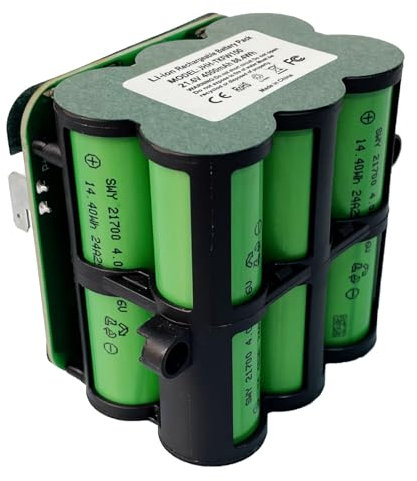 Moccdor Batterie de rechange pour aspirateur Tineco Floor ONE S5 PRO 2/S5 - 21,6 V - 4000 mAh