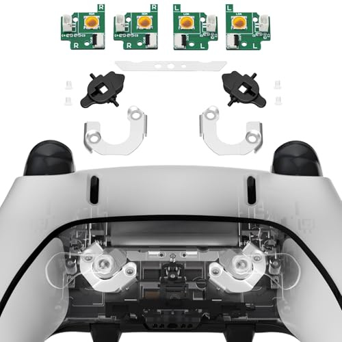 eXtremeRate Modulo Ricambio Kit Magnetico & Scheda Interruttori Ricambio Kit per ps5 Edge Controller Tasti Posteriori