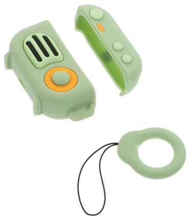 Operitacx Kopfhörerhülle Ohrhörerhülle Schutzhüllen Kopfhörer-Organizer Retro Radio Form Kompatibel Für Airpods Pro Schnalle Und Ladeöffnungen