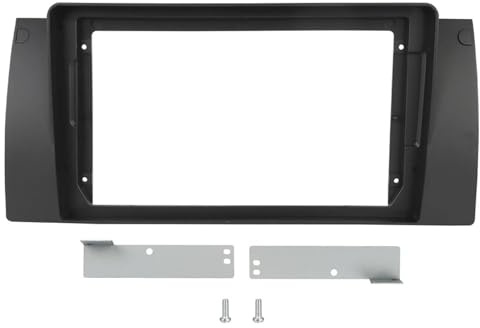 BLNETU Accessoires Auto Support De Tableau De Bord Cache Autoradio 7 Pouces pour B&MW Série 5 E39 1995-2003 X5 E53 1999-2006 Structures pour Tableaux Bord