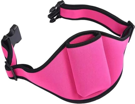 Rechory Microphone Belt Holder,Fitness Instructor Microphone Carrier Holder | Multi-Functional Sturdy Yoga Phone Packs for Dancing Workout Activities