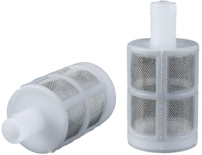 Ausi 10 Pcs Water Pump Inline Filter 7-10 Mm Hose, Plastic, for 7-10 Mm Hose