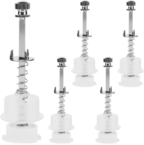 BESPORTBLE 5Pcs Pepper Mill Replacement Grinder Core Rods Manual Pepper | Pepper Mill Replacement Grinder Core Helps, Designed as Pepper Mill Replacement Parts, Made from Aluminium and Ceramic, This