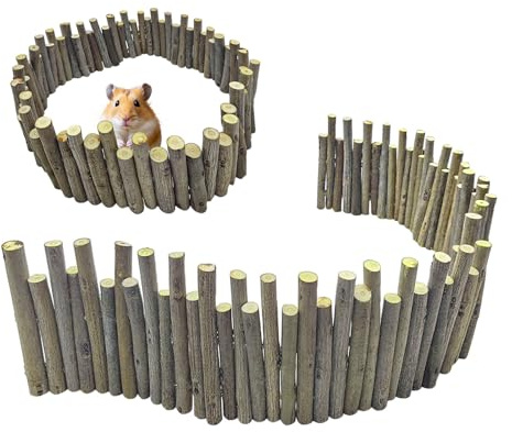 Jahyzsxn Hamster Bridge, 2 Pack Bendable Divider for Syrian/Dwarf Hamsters