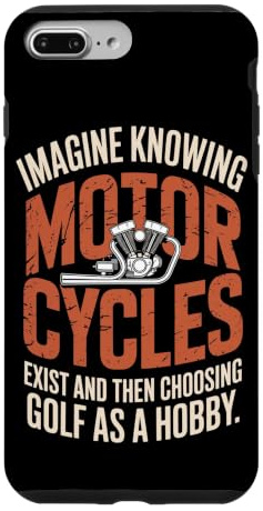Imagine Motorcycles Exist Chopper Club Motorcycle Biker Case for iPhone 7 Plus/8 Plus