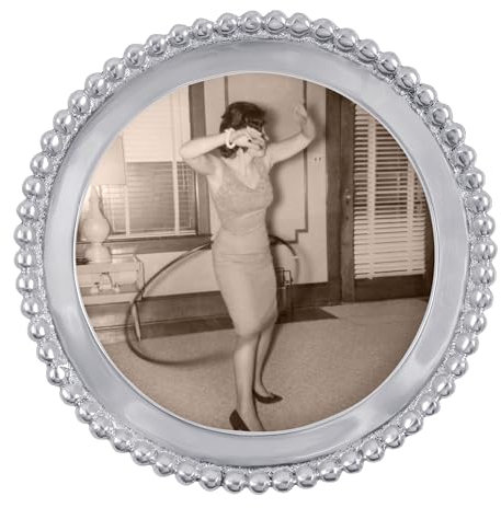 MARIPOSA Perlen rund Rahmen