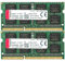 Kingston ValueRAM 1600MHz DDR3 NonECC CL11 SODIMM 16GB Kit*(2x8GB) 1.35V KVR16LS11K2/16 Memoria Portátil