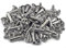 20 X Mprofi MT® Vis de Raccordement pour Meubles-Professionnel Meubles Vis-Connecteur d'armoire-Vis Assemblage Meuble M4-Vis d'assemblage Avec Douille en Acier Nickelé 32–38mm