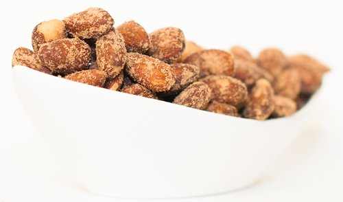 1001 Frucht Mandeln mit Speck geräuchert 1000 g I ganze Mandeln geröstet und gesalzen I Premium Mandelkerne Rauch-Aroma I geröstete Mandeln mit eigener Gewürzmischung I gesalzene Mandeln Spanien