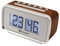 Soundmaster UR105BR Uhrenradio holzfarben
