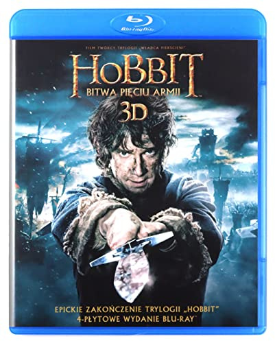 Hobbit: Bitwa Pięciu Armii (TrĂłjwymiarowa OkĹ adka) [4Blu-Ray] (Keine deutsche Version)