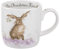 Wrendale Designs Tasse en porcelaine anglaise The Christmas Kiss par Wrendale Designs