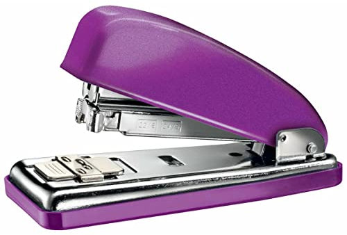 Grapadora petrus 226 classic wow violeta metalizado capacidad 30 hojas en blister