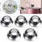 Wifehelper Pot Lid Knobs, 5Pcs Heat-Resistant Bakelite Silver Knobs for Pot, Pan, Saucepan Lids, Easy Lift, Comfortable Grip, Easy Clean