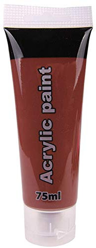 Brussels 08 Tube de peinture acrylique 75 ml marron clair