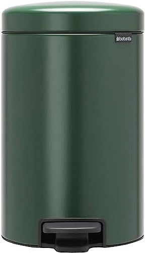 Brabantia Mülleimer, Stahl, Pine Green, 12L