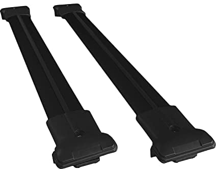 RE&AR Tuning Kompatibel mit Dacia Duster 2 (HM) 2018-2024 Fly Model Relingträger Dachträger Auto Gepäckträger Schwarz Aluminium 2 Stangen