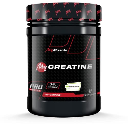 MyMUSCLE - My Creatine - Créatine Monohydrate en Gélules Label Creapure® - 150 Gélules