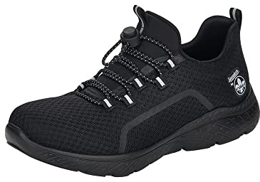 Rieker Damen Sneaker M5070-00 schwarz Gr. 42 EU