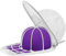Haiou Cap Washer Cap Waschmaschinen Form Waschen für Waschmaschinen-Hutnetz für Baseballkappe, Weiß