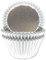 Anniversary House 45 Silver Foil Cupcake Cases for Baking, Baking Cups in Heavy Duty Greaseproof Paper, J173