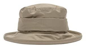 LightHouse Womens Canterbury Waterproof Cloche Rain Hat - Ladies Lined Headwear - Fawn - L