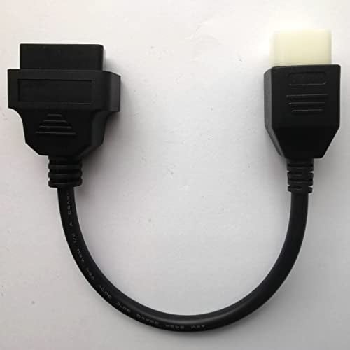 OTKEFDI 6Pin Motor Bike OBD Adapter, Motorrad Motorrad OBD2 Diagnosekabel Stecker für Delphi ECU-BENE-LLI TNT GT TRK und K-TNN
