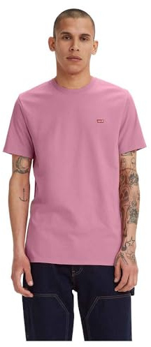 Levi's Men's SS Original Housemark Tee T-Shirt, Dusky Orchid, S