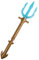 Forchetta Poseidone - Prop Tridente Cosplay Costume Da Re Tridente Halloween Cosplay Tridente Prop Per Giochi Di Ruolo Puntello Cosplay Tripla Forcella Con Luce A LED Poseidon Fork Per Ragazzi E Ragaz