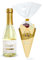 2er-Set Gold Secco Cheers! und Candytüte Some Bunny Special | vegan | vegane Gummibärchen | veganer Osterhase | Ostergeschenk | Sekt | Prosecco mit Gold | Schaumwein Gold