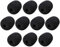 Lot de 10 housses de microphone en mousse souple de rechange pour casque Turtle Beach Recon 50 Razer BlackShark V2 X BlueParrott B450-XT avec col de cygne