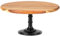 E-ROOM TREND soporte para tartas/cupcakes de madera, 1 nivel | Grande | Puesto de postres de madera con base de roble | Bandeja para servir | para fiesta de cumpleaños, té de la tarde (MDP01OL)