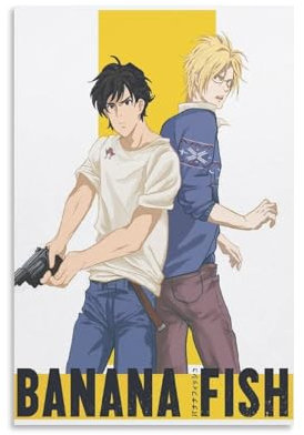 Anime-Poster mit Bananenfischen (8) Wandkunst, Bild, Malerei, Poster, Poster, Kunstwerke, Raumdekoration, 20 x 30 cm