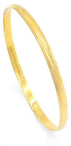 Generisch Ray Bilezik Armreifen Gold Armreif 22 Karat Vergoldet Altin Bileklik Kuyumcu 5mm (6,6 (M))
