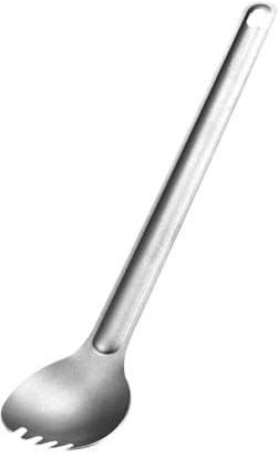 SOUUXIU Stainless Steel Spork Camping Spork Outdoor Tableware Long-handled Spork