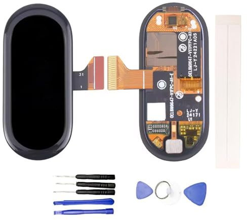 JayTong - Pantalla LCD de repuesto para Xiaomi Mi Band 9, pantalla táctil (negro)