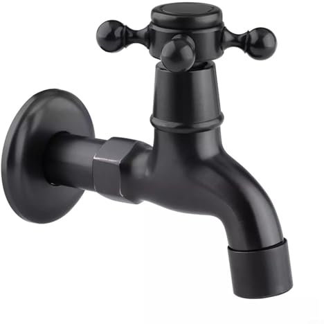 Robinet en laiton pour installation de machine à laver pour salles de bains et jardins