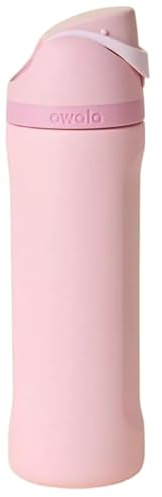 Owala Insulated Water Bottle, Rose Quartz Pink