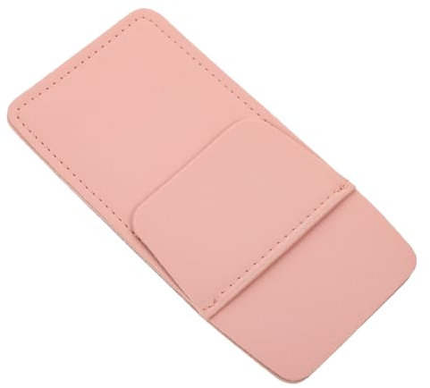 Mikikit Pochette à Stylos en Cuir Épais Double Couche Résistante et Portable Organisateur de Stylos pour Infirmière Poche de Chemise Accessoire Pratique pour Médecins et Étudiants