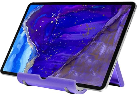 Generisch Supporto per telefono da scrivania – PP Tablet Standd Mobile | Pieghevole Desk Standd, Tablet Holdder Desktop, Cell Phone Holder, Smartphone Stand Desk Accessories