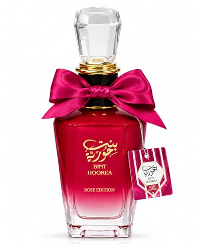 Bint Hoorea Rose Edition Eau de Parfum 100ml – Luxury Rose & Floral Fragrance – Soft Musk, Sweet Amber & Powdery Notes – Long-Lasting Elegant Perfume – Gift-Ready Bottle